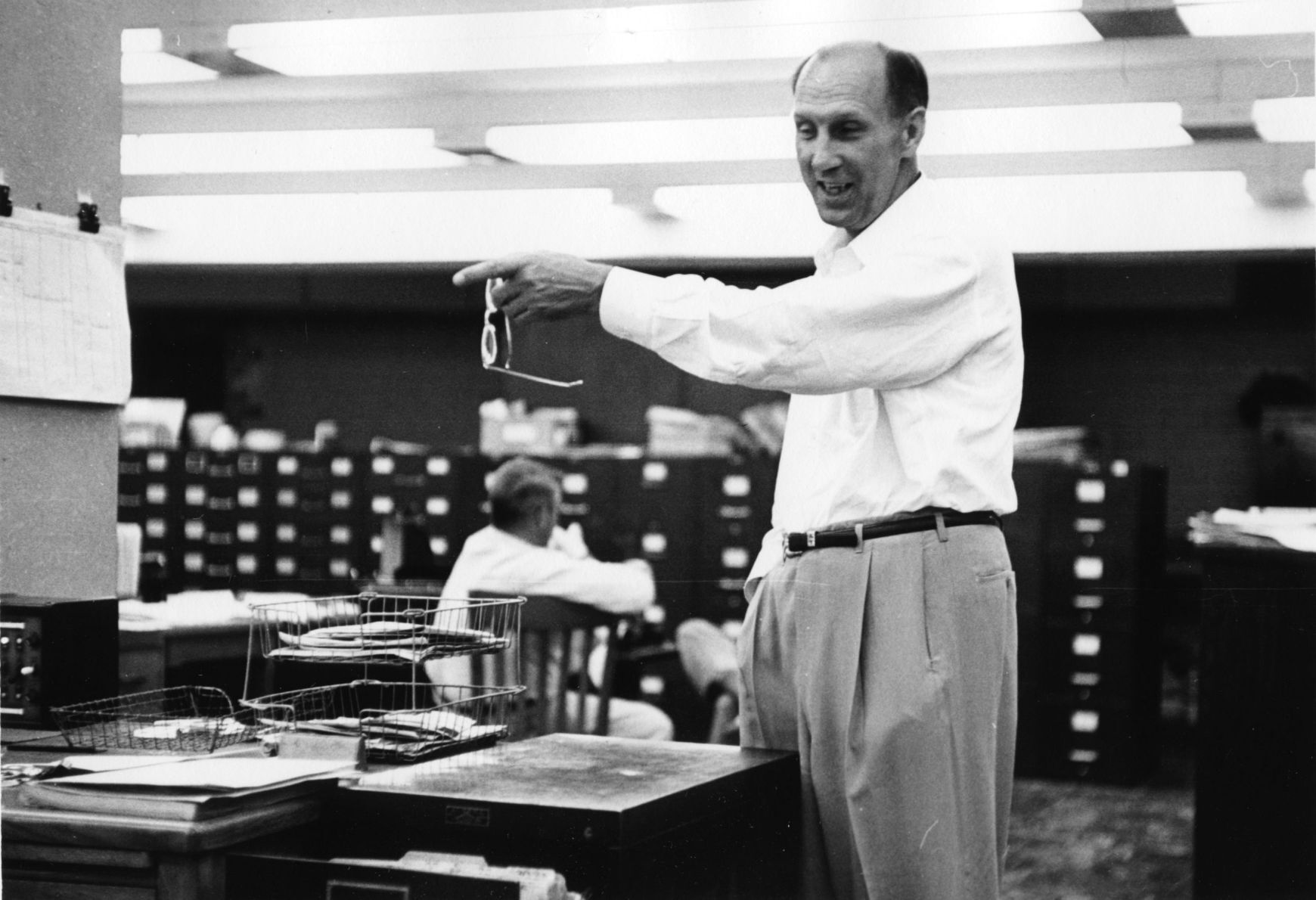 Tucson Citizen newsroom, 1954